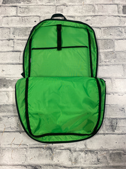 Horse Flight Backpack Black & Lime Green NEW