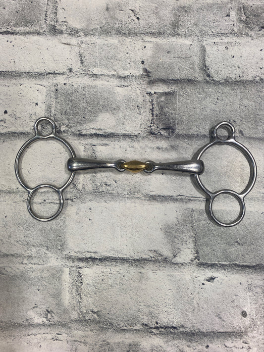 5.5" Stubben Broken 3-Ring Gag