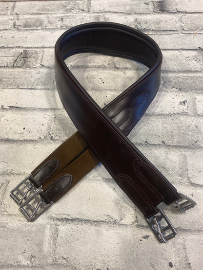 48" One Sided Elastic Leather Girth