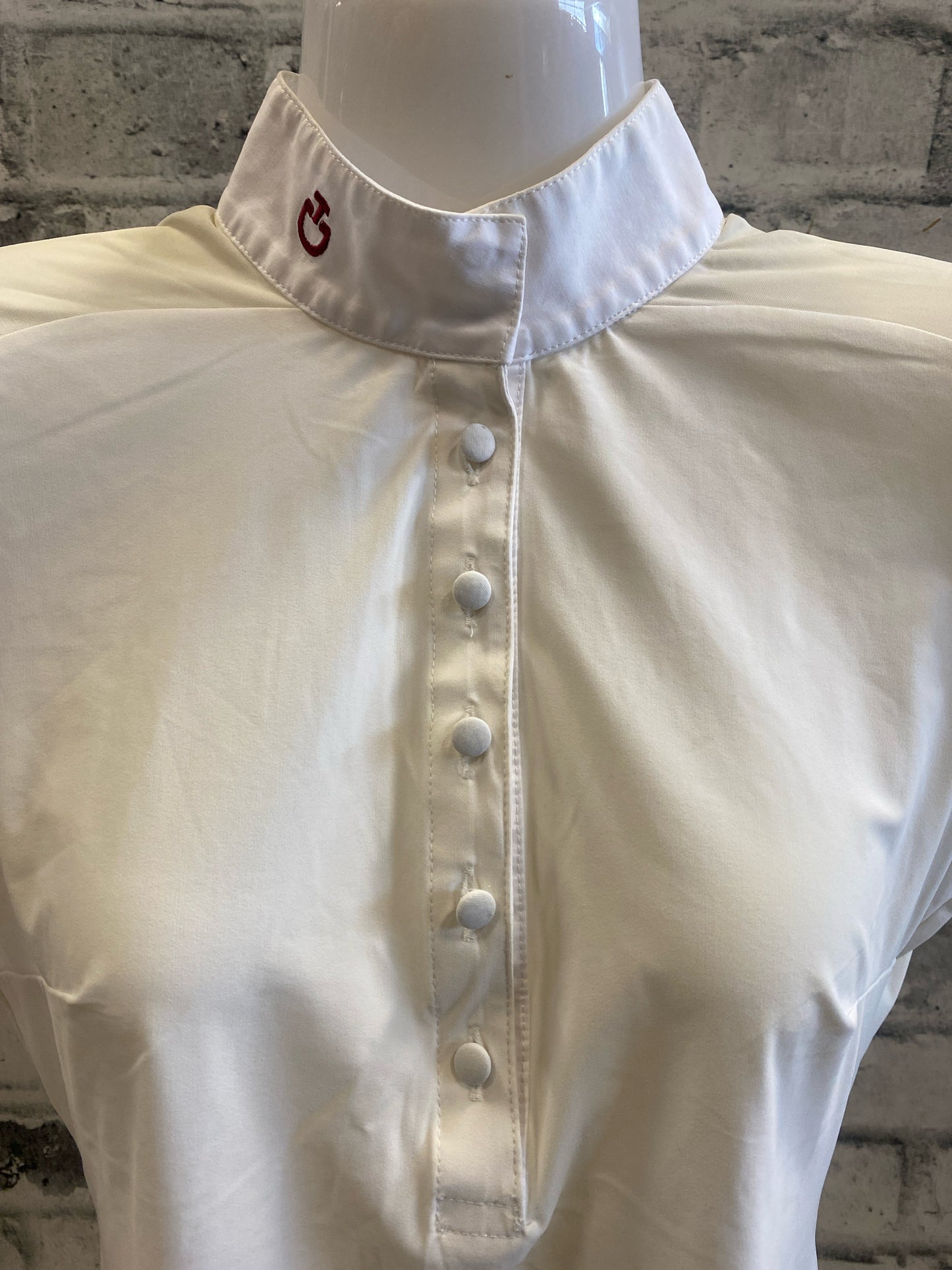 Cavalleria Toscana SS Show Shirt Cream S