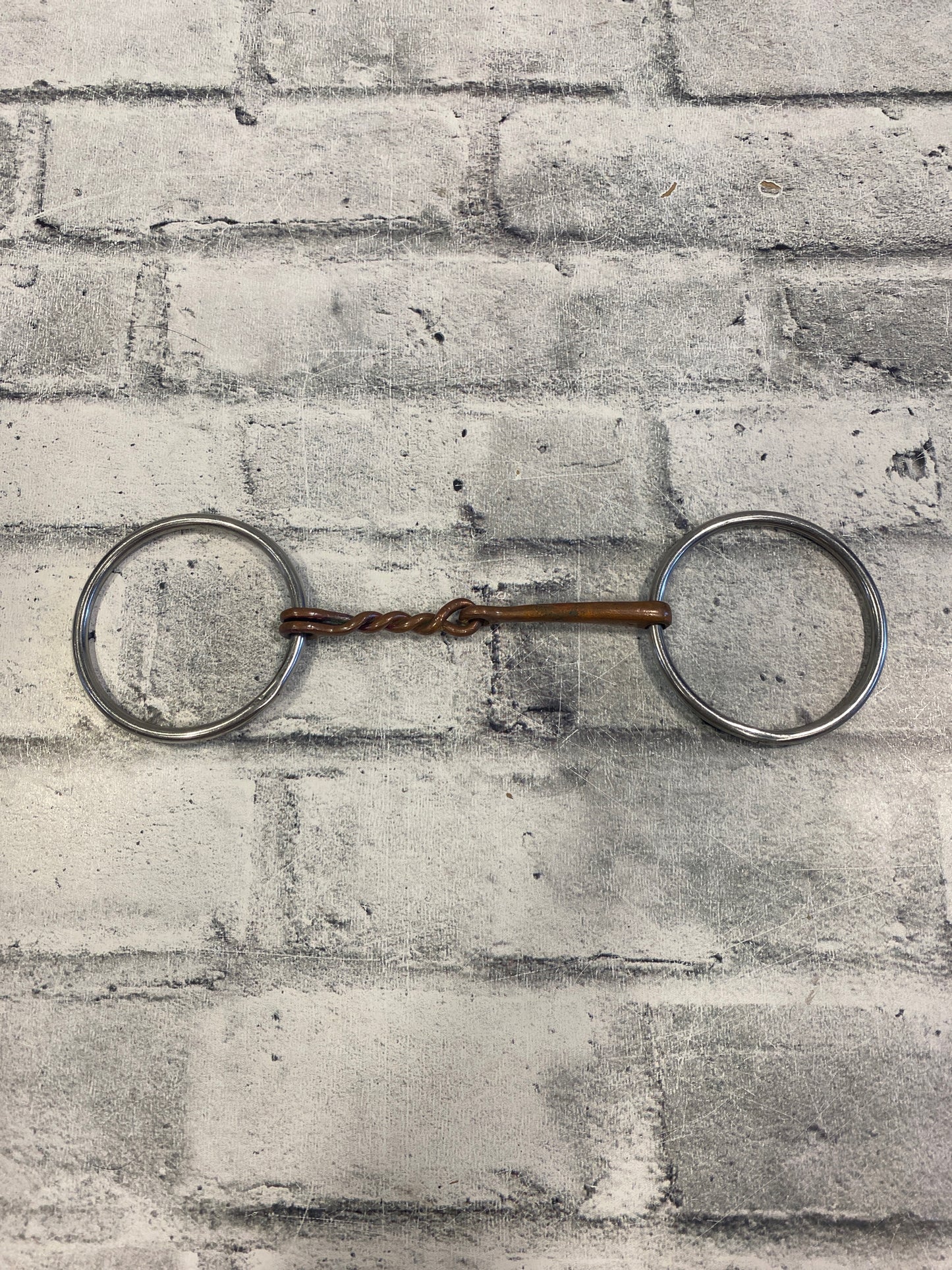 5" Copper Half Twisted Thin Snaffle