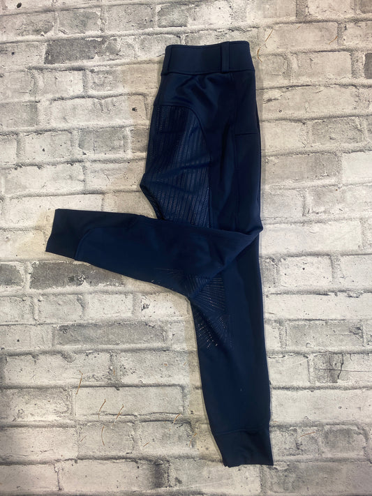 Elation Platinum FS Winter Riding Tights Navy 30R