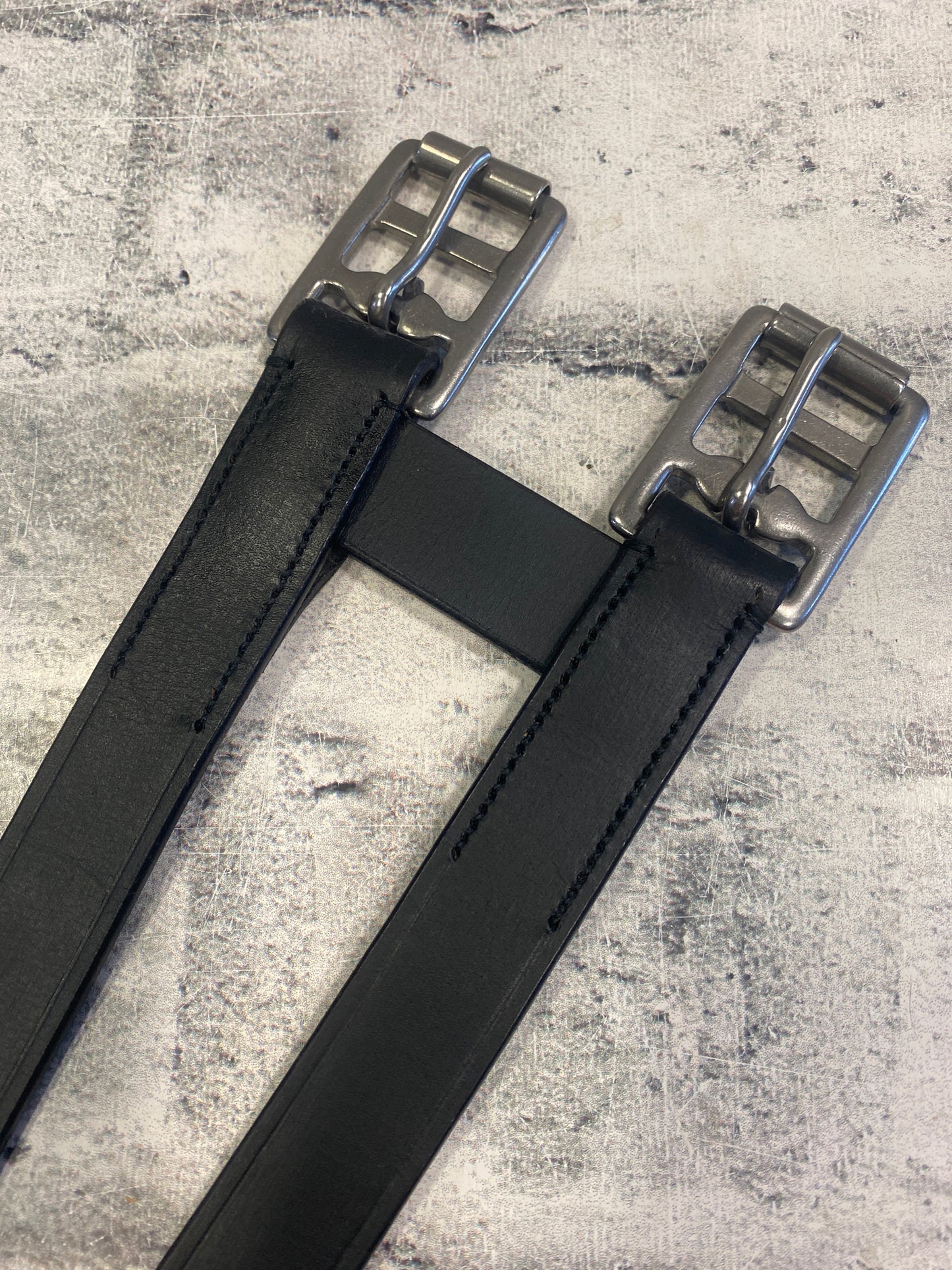 Black Leather Girth Extender