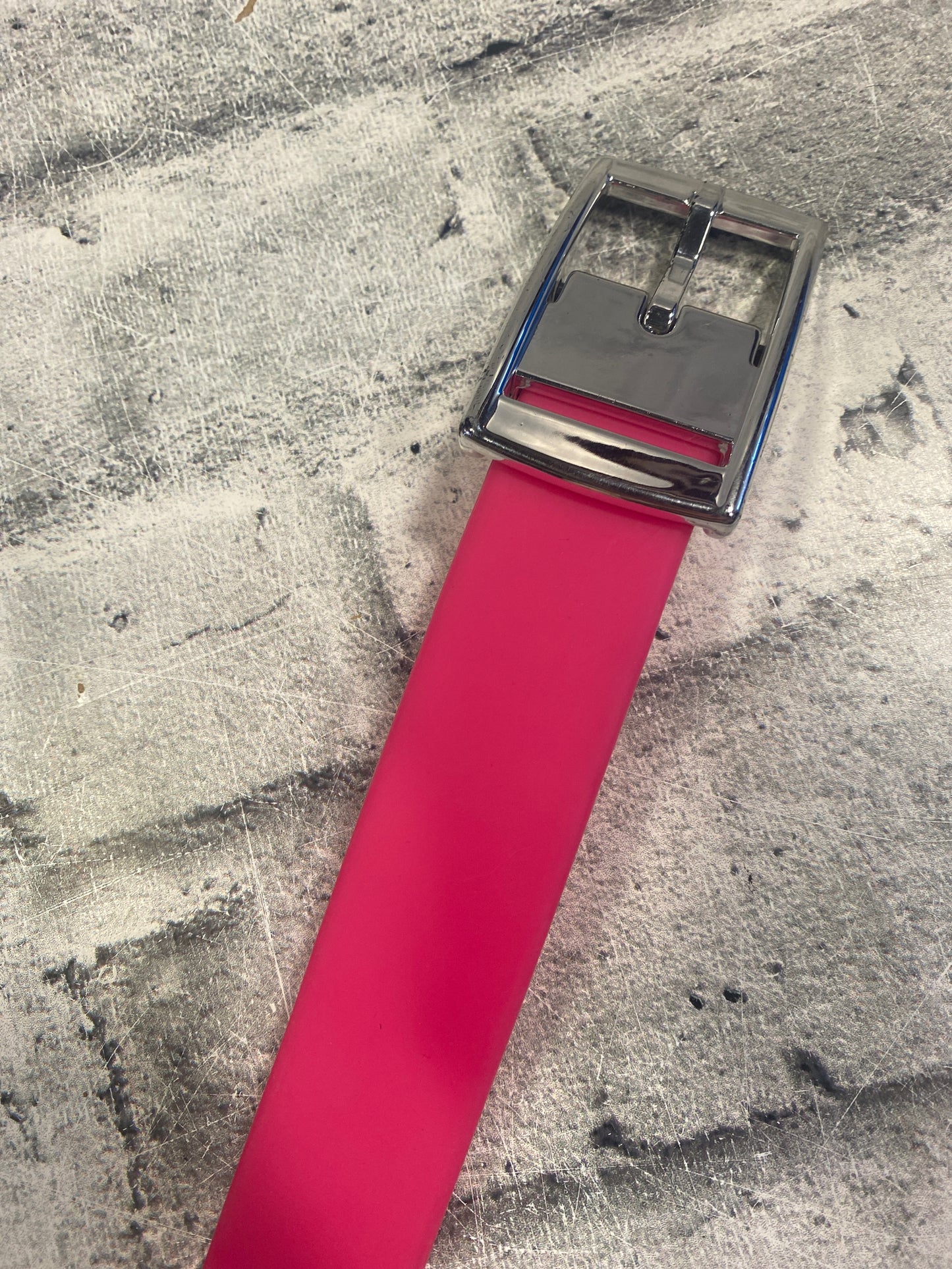 C4 Belt Hot Pink/Silver Buckle 28