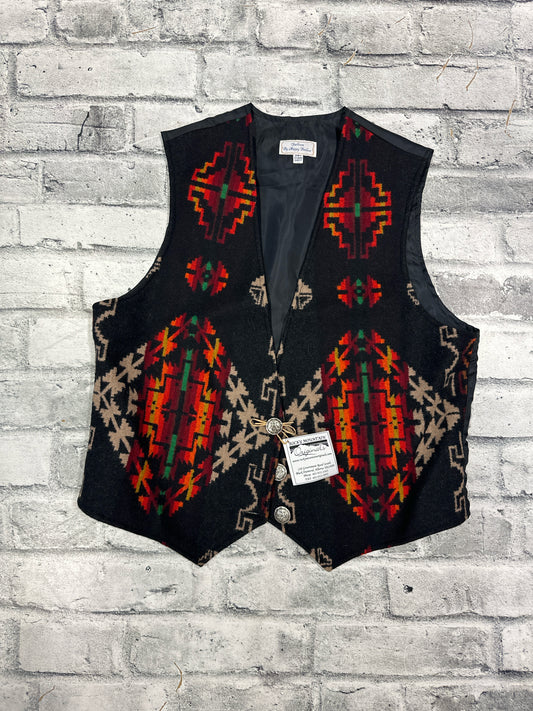 Rocky Mountain Originals Wool Vest Red/Black M/L