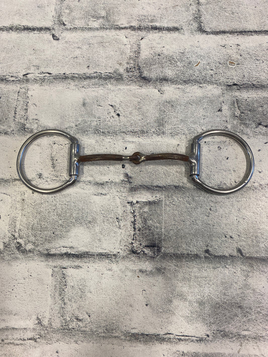 5" Curved Sharp Edge Snaffle