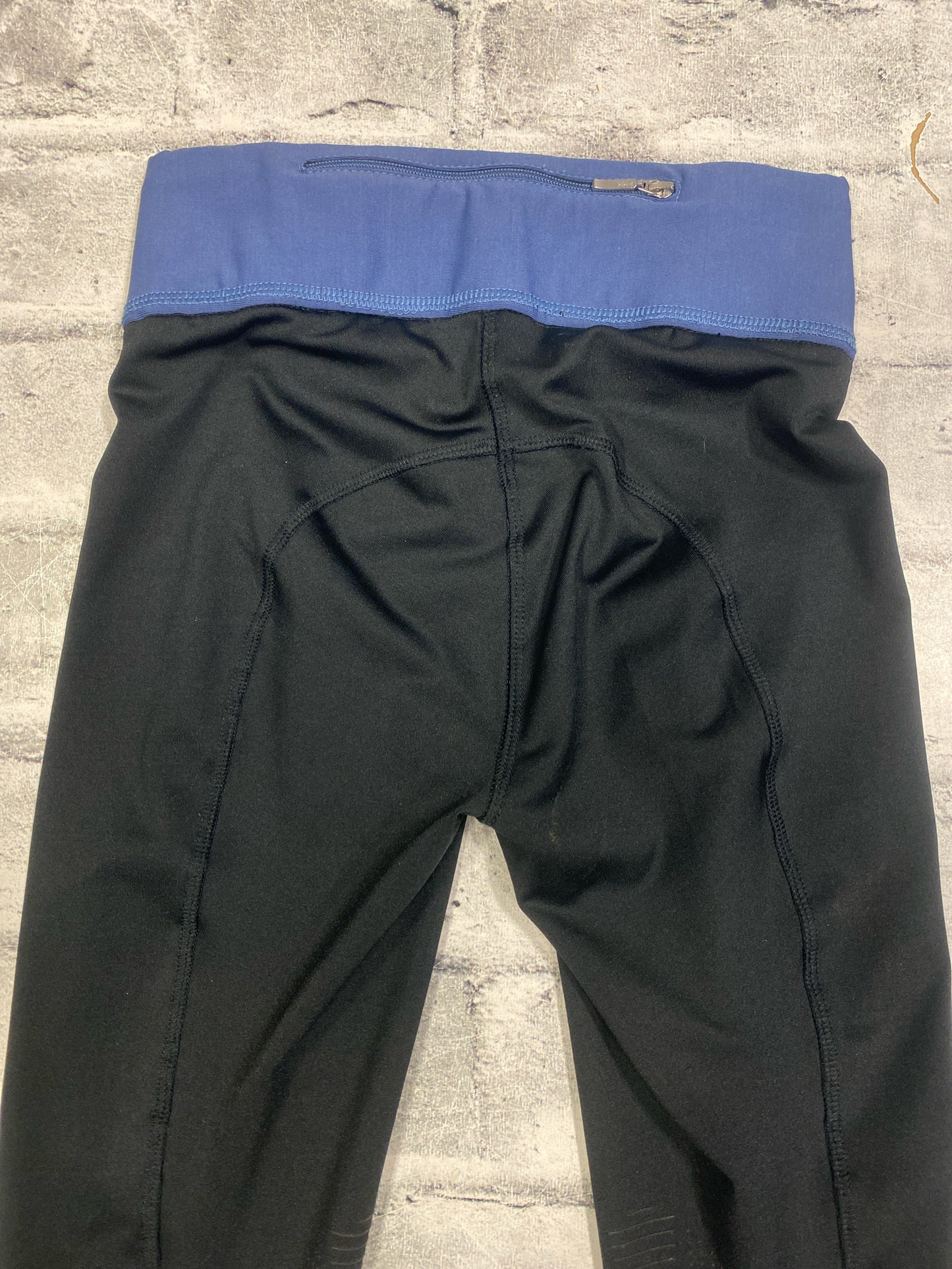 Equitheme KP Riding Tights Childrens Charcoal & Lavender 12