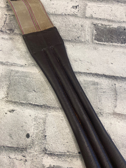 46" One Sided Elastic Leather Girth