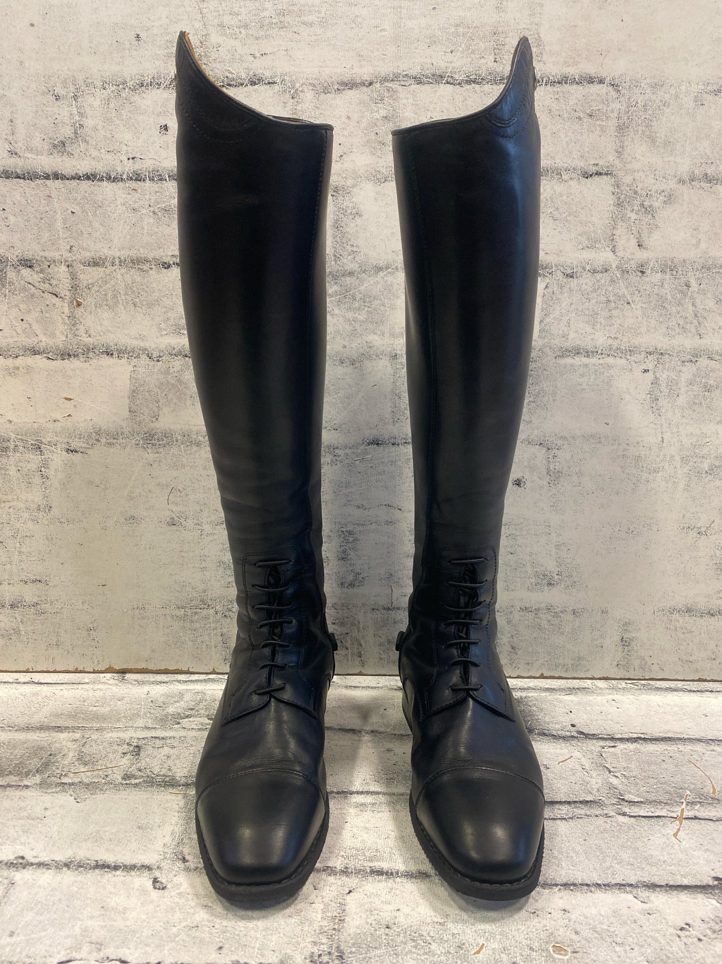 Deniro Feild Boots Black 8 H17.5" C13"