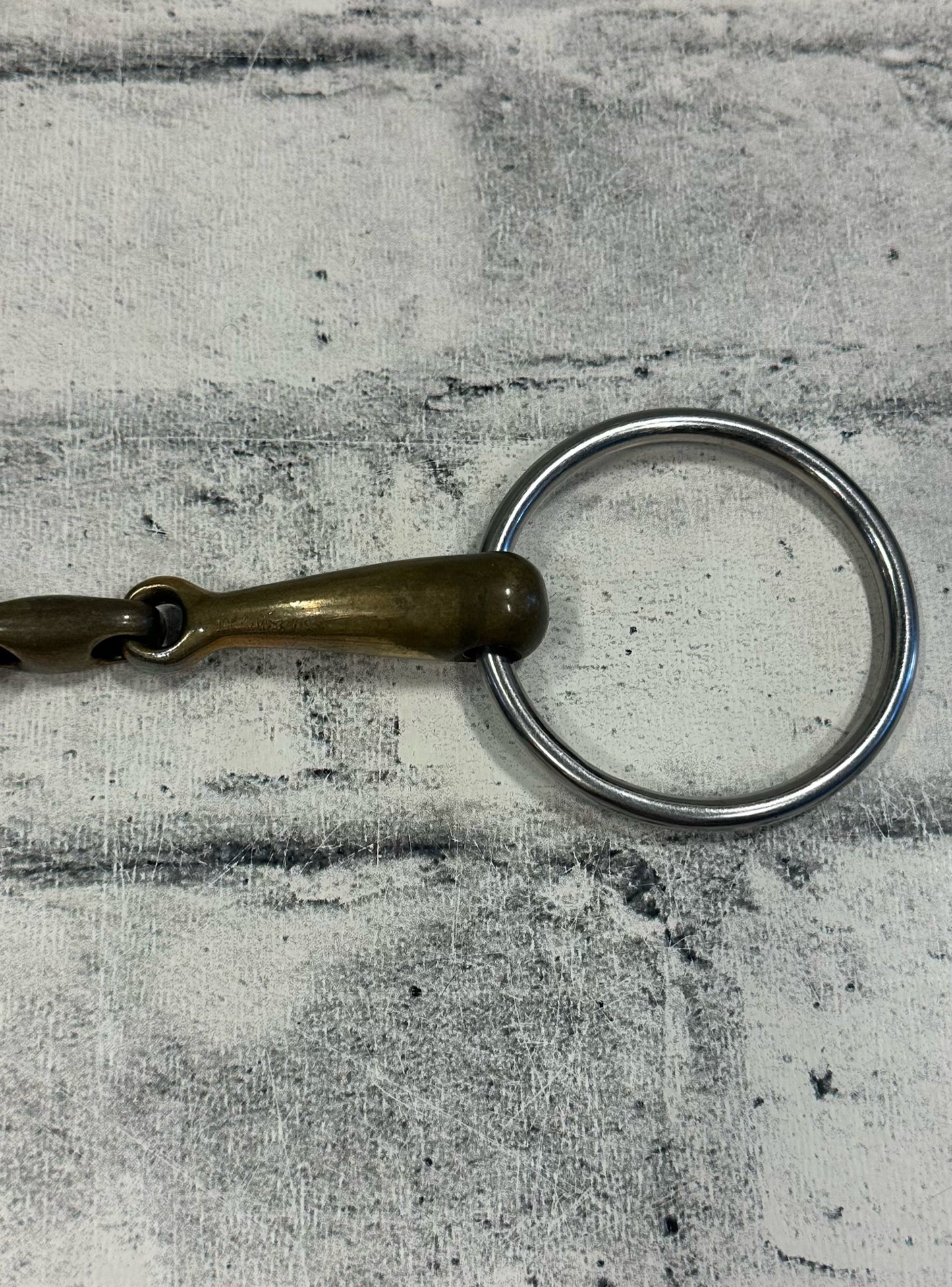 5.75" BR Brass Loose Ring w/ Lozenge