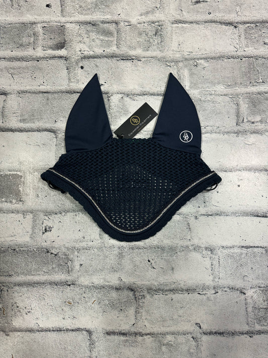 BR Fly Bonnet Navy Cob NEW