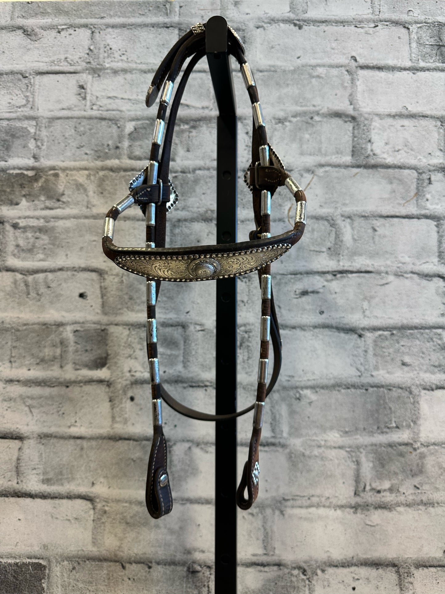 Vaquero Shop Silver Browband Show Headstall