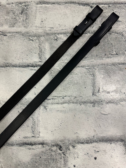 Black Oak Rubber Reins Black