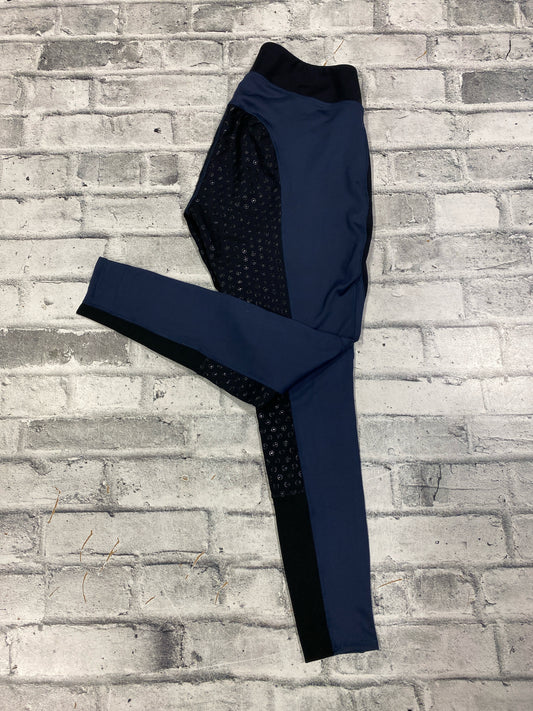 BR FS Silicone Riding Tights Navy 34