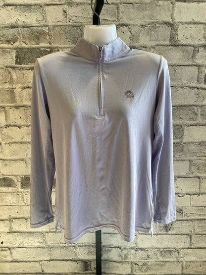 Tempo LS 1/4 Zip Shirt Lavender S