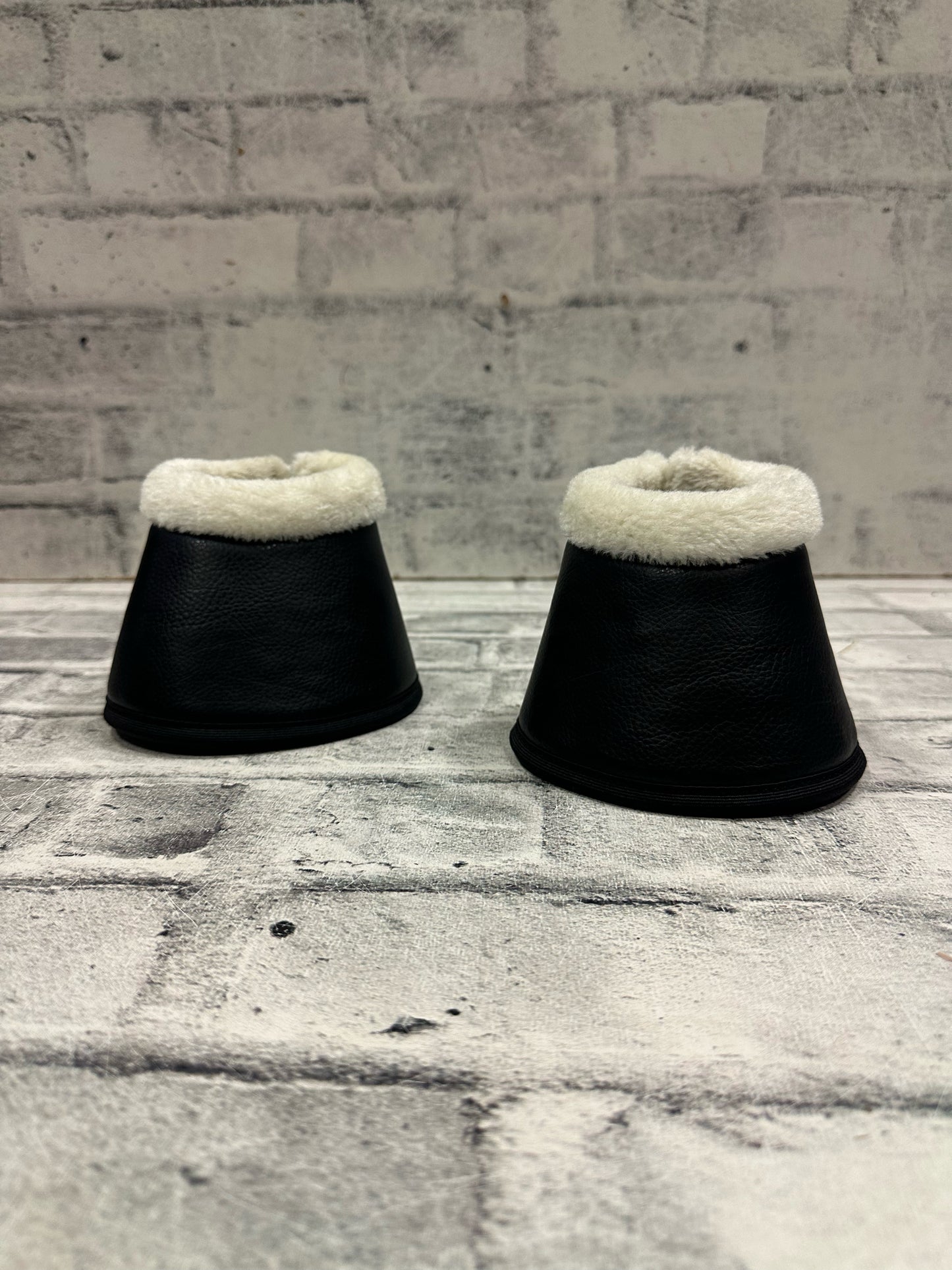 PS of Sweden Fuzzy Bell Boots Black Cob