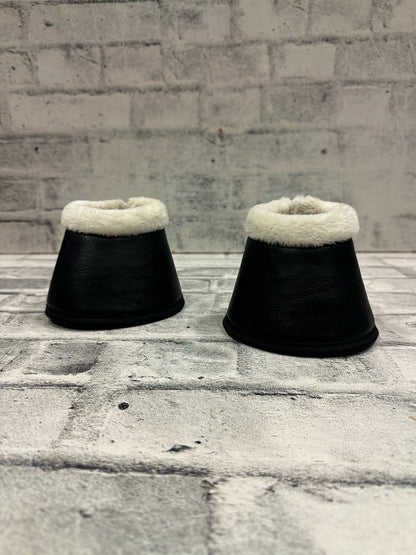PS of Sweden Fuzzy Bell Boots Black Cob