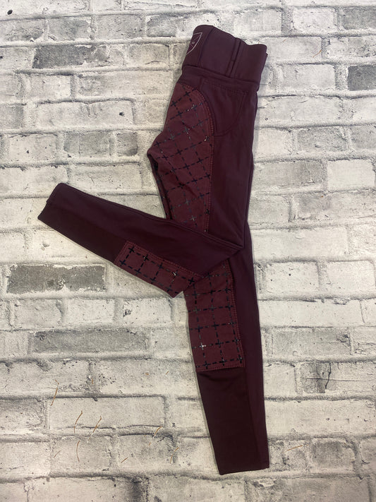Horze FS Grip Beeches Burgundy 26