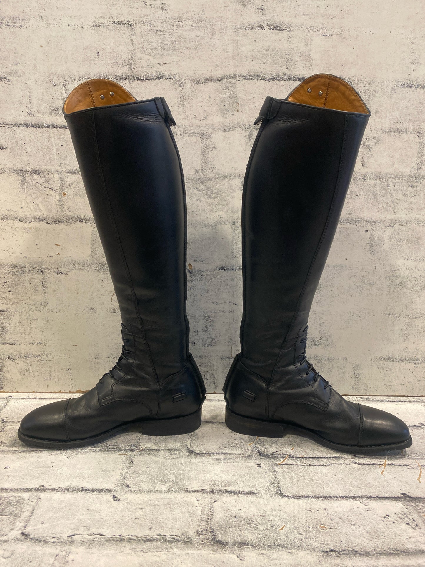 Deniro Feild Boots Black 8 H17.5" C13"