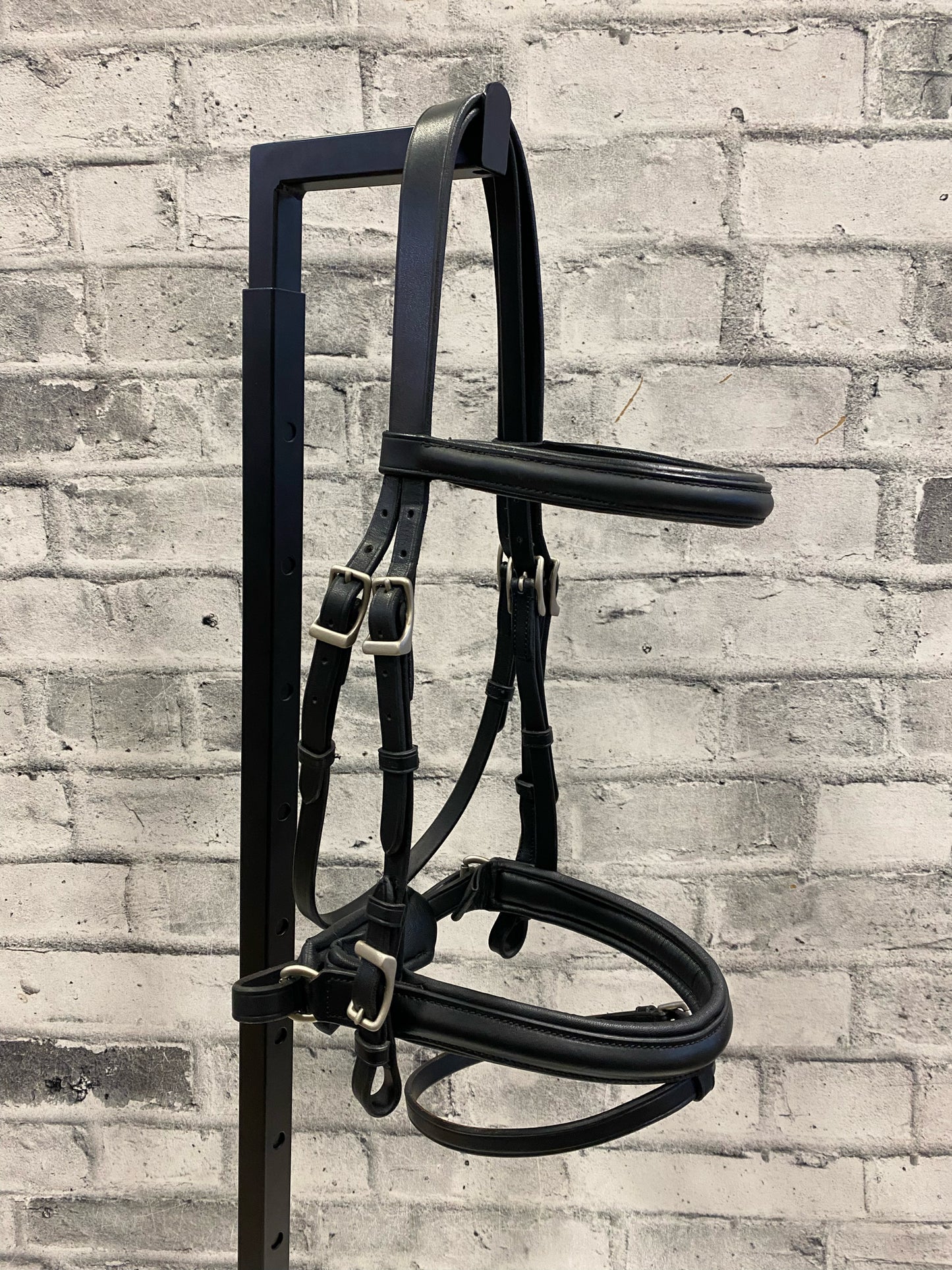 Keiffer Dressage Bridle w/ Crank Noseband Black F