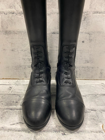 Treadstep Donatello III Field Boots Black 7.5 -  H 17"  C 11"