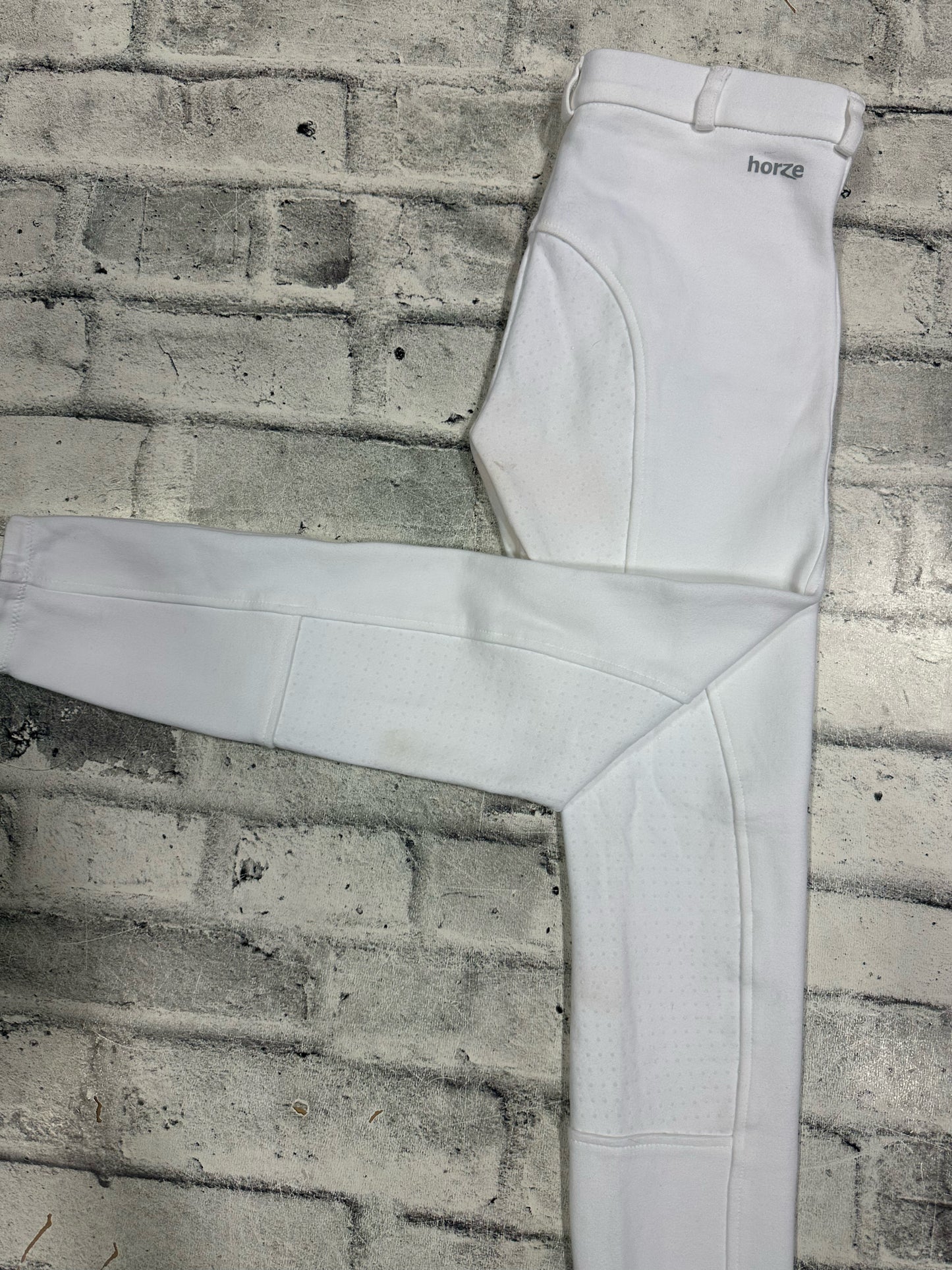 Horze FS Breeches White Childrens L