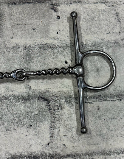 5" Corkscrew Full Cheek Bit