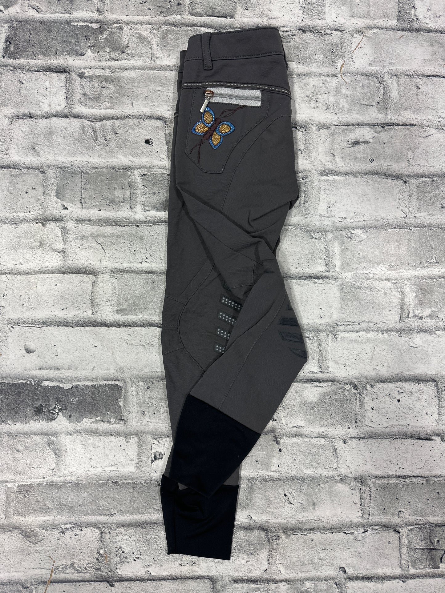 Animo Pony Division Breeches Grey Childrens 9