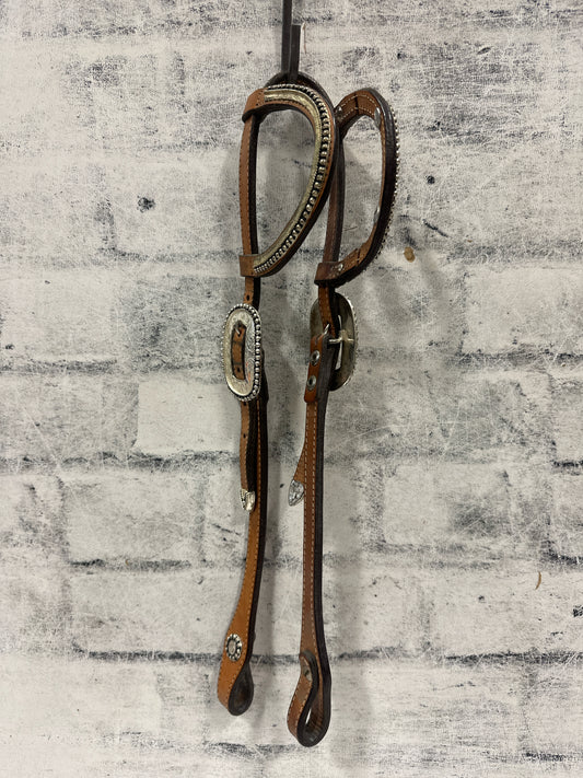 Circle Y Two Ear Show Headstall