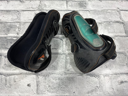 eQuick Tendon Boots Med Black/Green