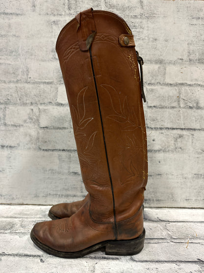 Olathe 18" Cowboy Boots Brown 7C