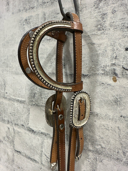 Circle Y Two Ear Show Headstall