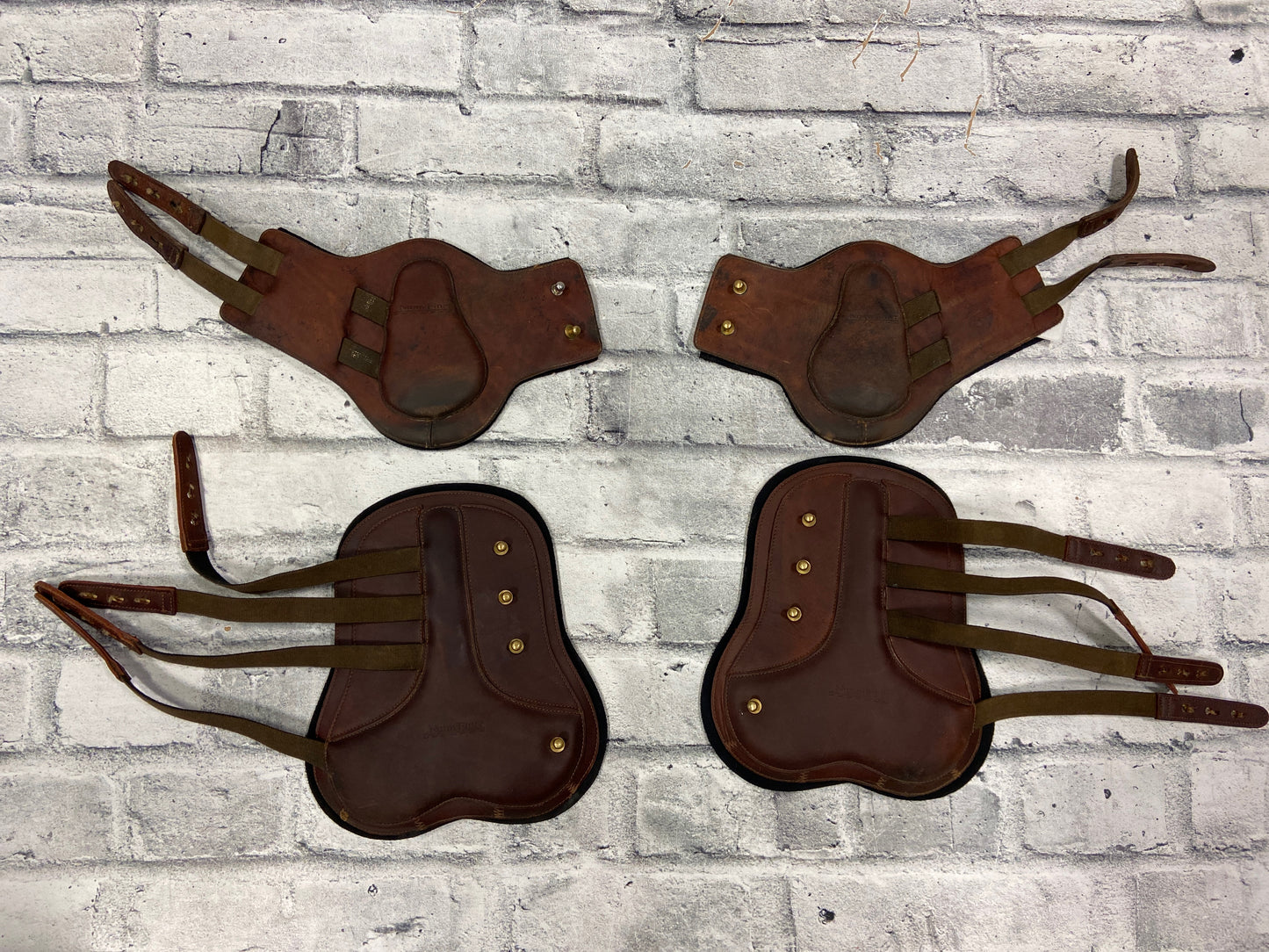 Nunn Finer Leather Front + Hind Boot Set Full