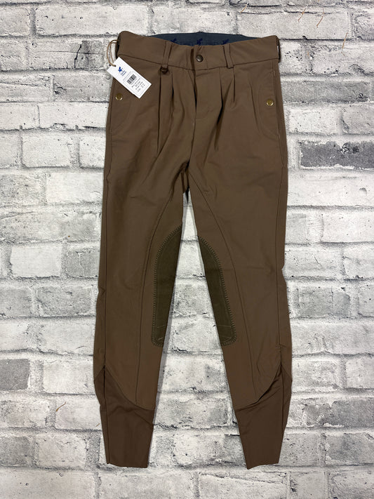 Derby House Mens Breeches Olive 28 NEW