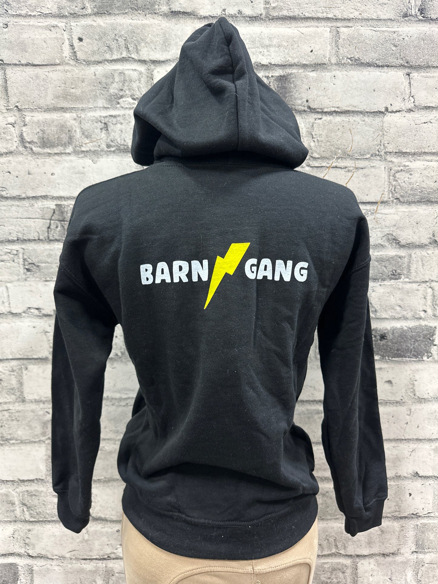 "Barn Gang" Hoodie Black Youth M